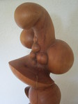 Holzskulptur, abstarkt