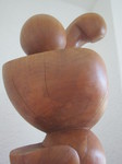 Holzskulptur, abstarkt